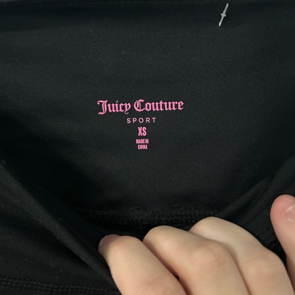 juicy couture size xs biker shorts - Picture 3 of 3